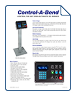 Control-A-Bend CAB-2 Vertical Control Brochure