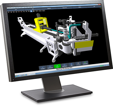 BendPro SIM Software 3D Simulation models