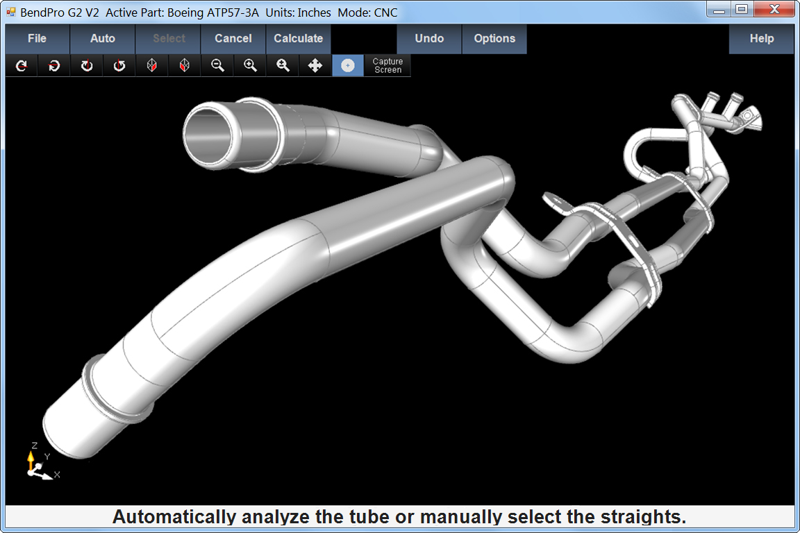 CAD Interface Software tube importing from assemblies